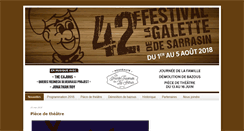 Desktop Screenshot of festivalgalette.com